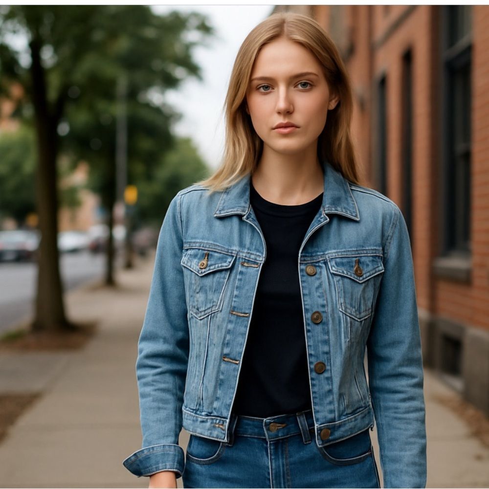 UNIONBAY Blue Jean Jacket Classic Style Y2K vintage XL